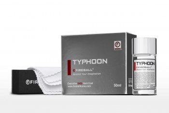 FIREBALL TYPHOON - Супергидрофобное покрытие для ЛКП и топ-коат, 50 мл