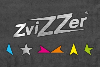 Лого ZviZZer алюминий Small 120 см